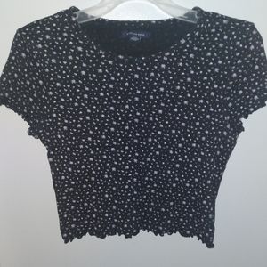 Girls Jr's American eagle cropped top size medium